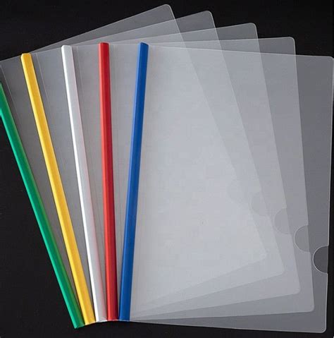 plastic presentation folder|A4 Durable PVC Slide Transparent Folders / A4 Plastic File .